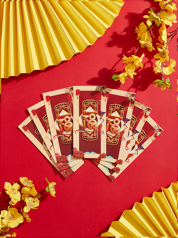 Bao Lì Xì Chữ Phúc Cách Điệu